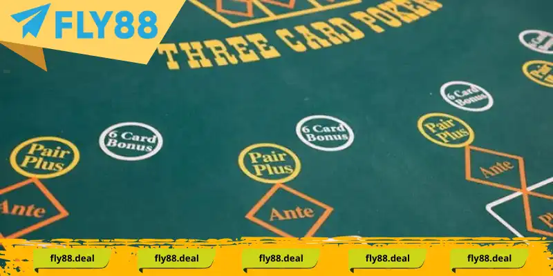 Các cửa cược và hành động khi chơi bài poker ba lá Các cửa cược và hành động khi chơi bài poker ba lá