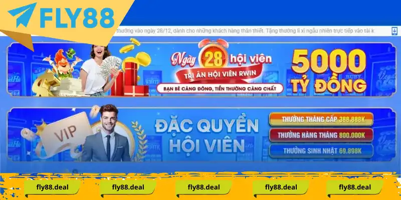 Top chương trình khuyến mãi “Đỉnh của chóp” Top chương trình khuyến mãi “Đỉnh của chóp” tại Fly88